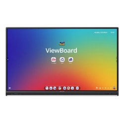 Viewsonic IFP8653 tableau blanc interactif 2,17 m (85.5") 3840 x 2160 pixels Écran tactile Noir