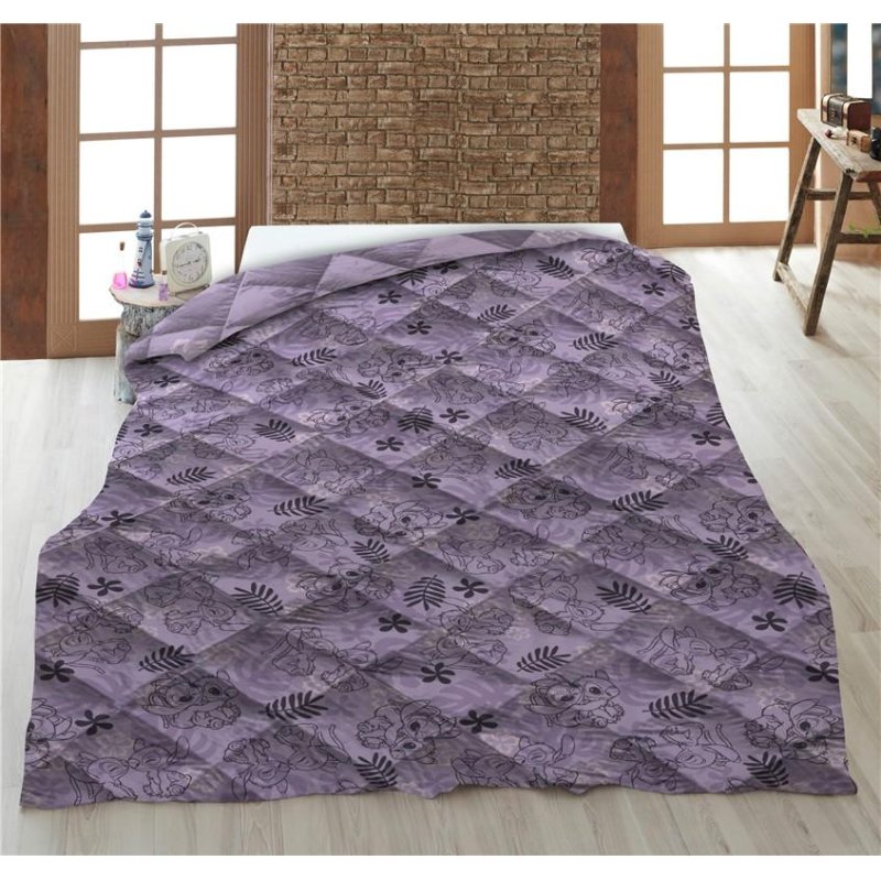 DISNEY - Stitch & Angel - Couverture en Quilt 140x200cm