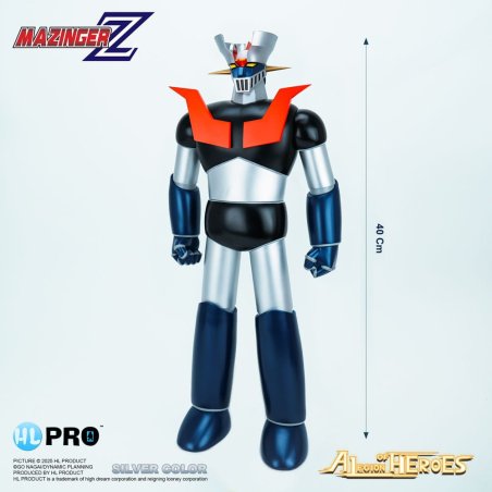 Mazinger Z figurine Legion of Heroes Mazinger Z Silver Color 40 cm