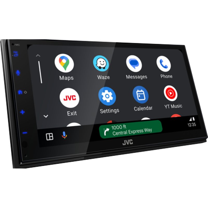 JVC KW-M595DBT récepteur multimédia de voiture Noir Wifi 22 W Bluetooth