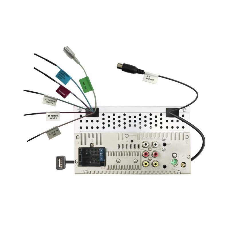 JVC KW-M565DBT car media receiver Black 200 W Bluetooth