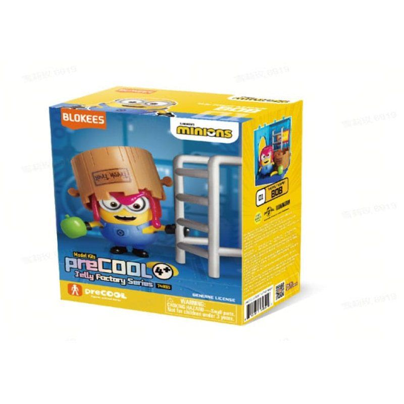 Minions figurine Plastic Model Kit Blokees PreCool Jelly Factory Series 1 01 Bob the Fruit Keeper
