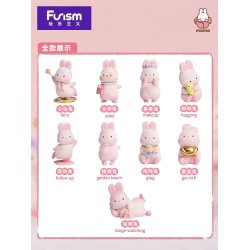 Momo Bunny présentoir mini-figurines Daily Series 9 cm (9)