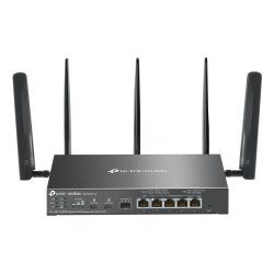 TP-Link ER706WP-4G wireless router Gigabit Ethernet Dual-band (2.4 GHz / 5 GHz) Black