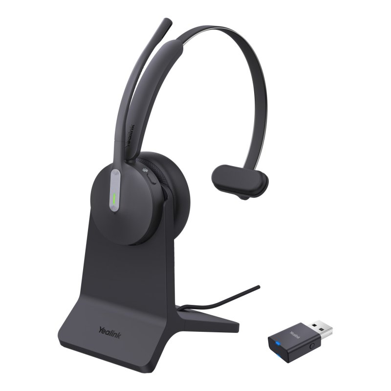 Yealink WH64 Hybird Mono with Charging Stand Teams Headset