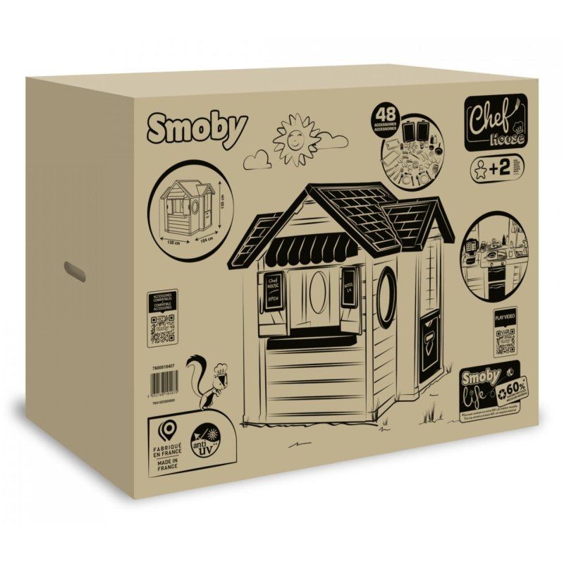 Smoby 810407 maisonnette