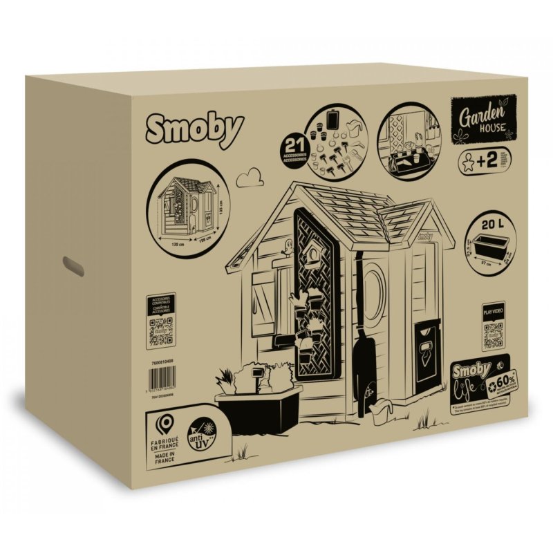 Smoby 810408 playhouse
