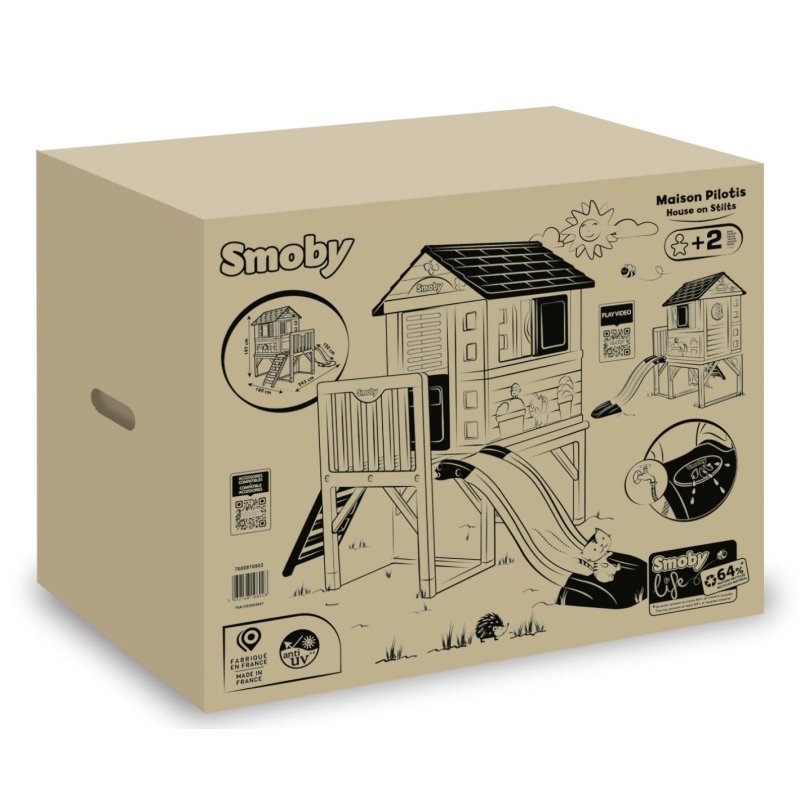 Smoby Life Spielhaus Stelzen