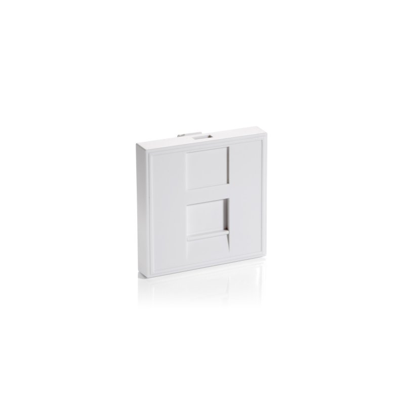 Equip French Modular Insert, 1-port