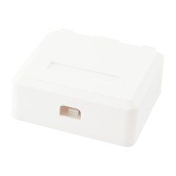 Equip 2-Port Keystone Jack Surface Mount Box