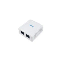 Equip 235216 boitier de prise de courant RJ-45 Blanc
