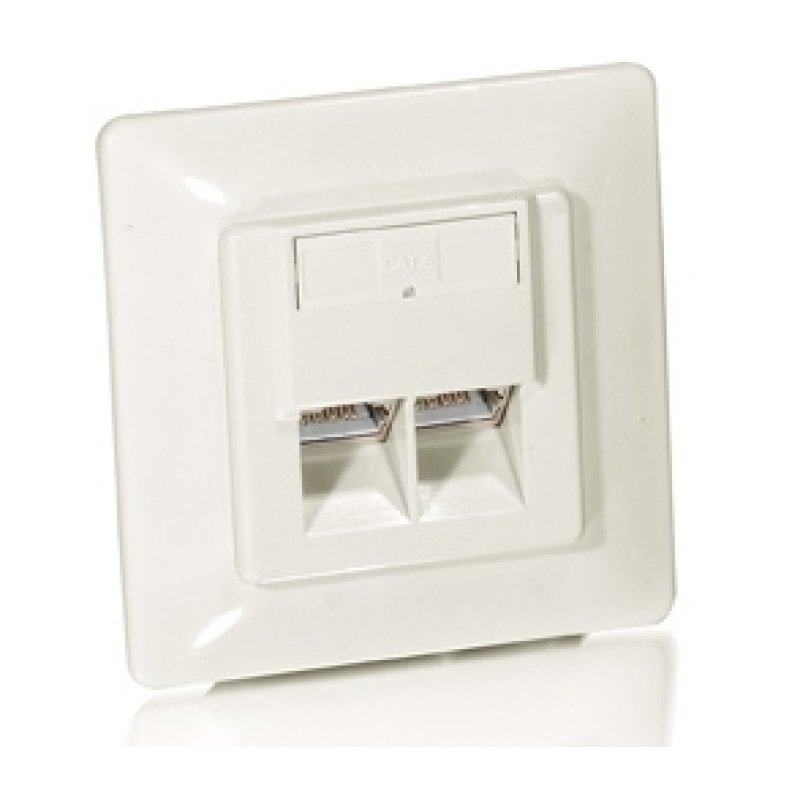 Equip 125721 prise de courant RJ-45 Blanc