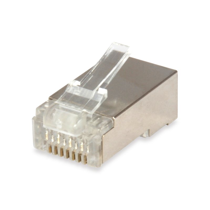 Equip Stecker RJ45 Cat6 100STK mit Knickschutz u. Einf