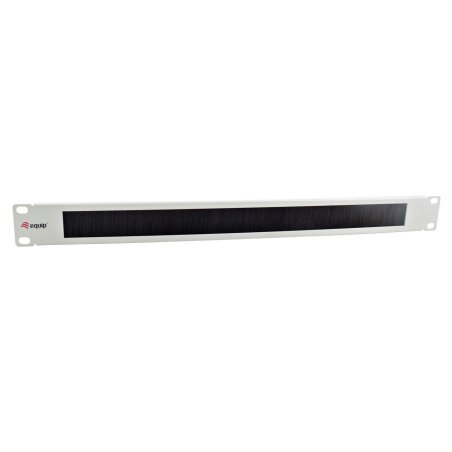 Equip 19" Brush Panel, Light Grey (RAL 7035)