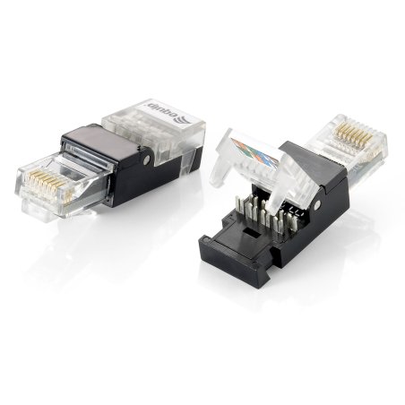 Equip Steckverbinder RJ45 Cat6 2Stk ungeschirmt werkz Polybeutel