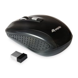 Equip 245104 mouse Travel Ambidextrous RF Wireless Optical 1600 DPI