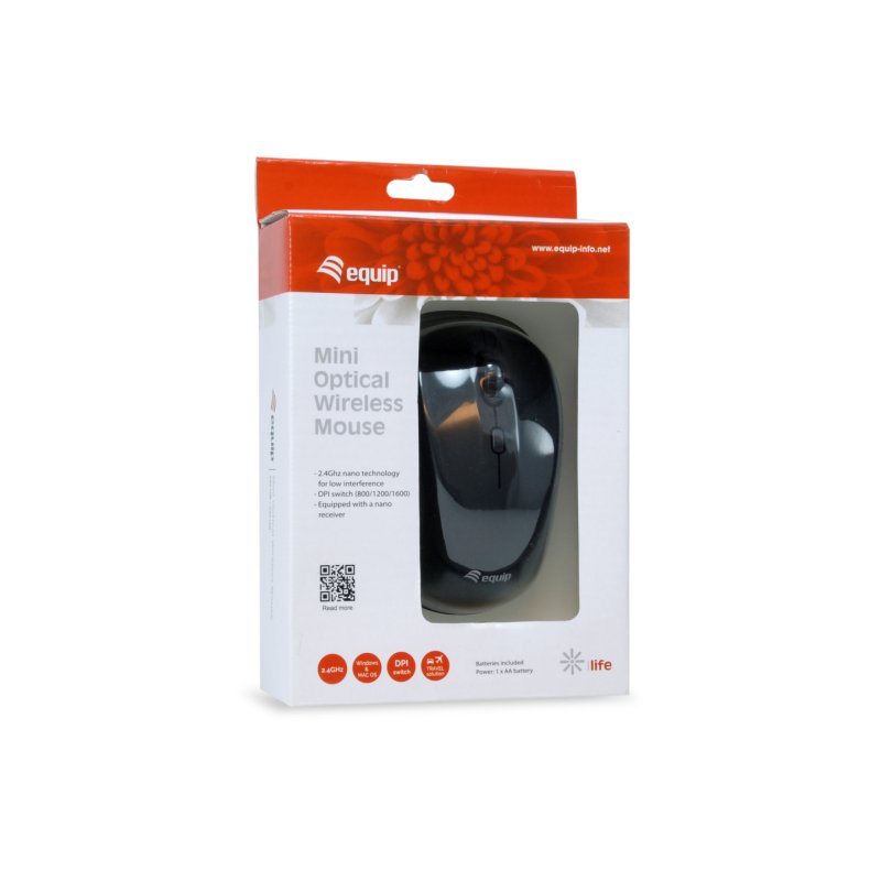 Equip Mini Optical Wireless Mouse