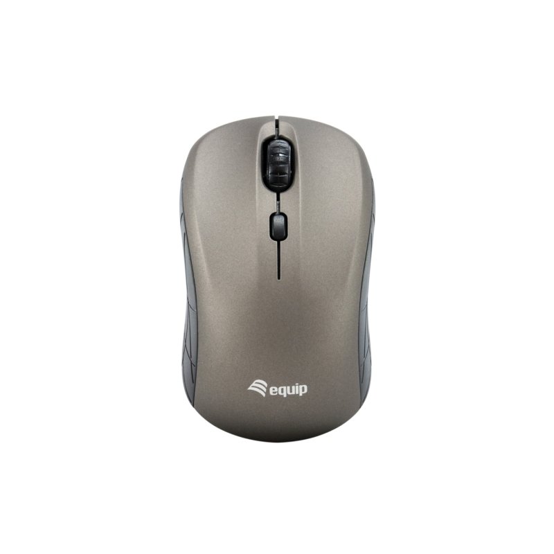 Equip Optische Maus kabellos USB Mini R L grau