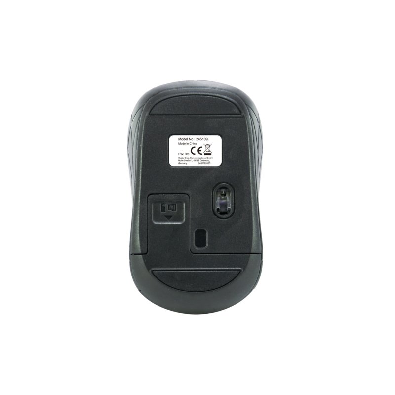 Equip Optische Maus kabellos USB Mini R L grau