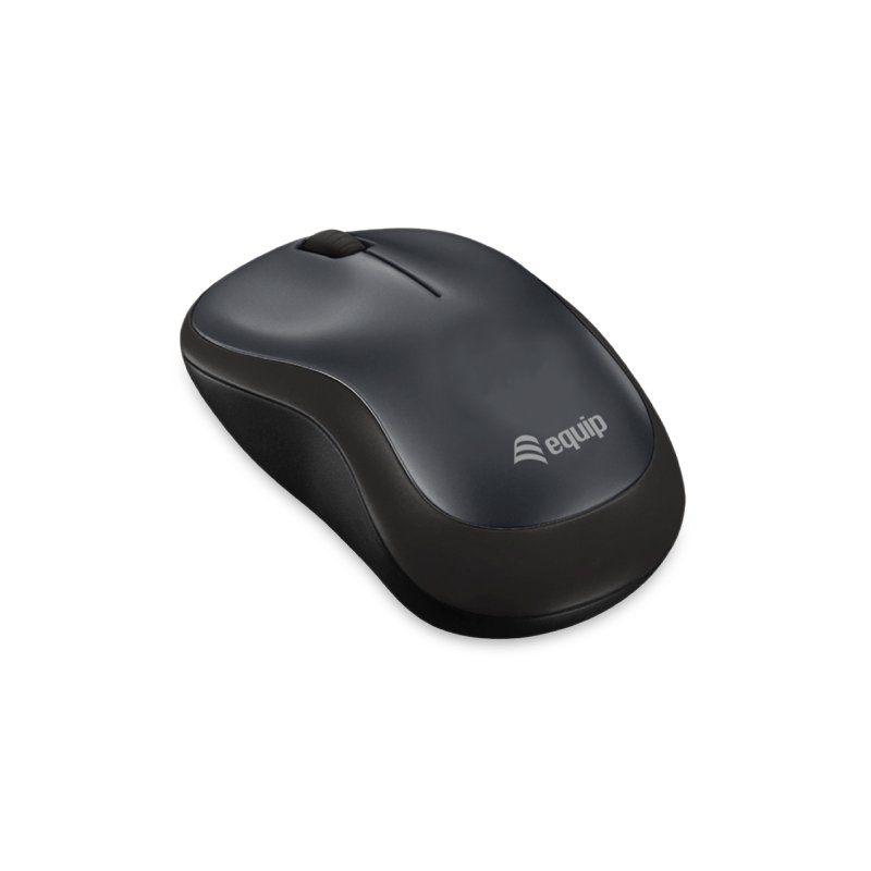Equip Optische Maus kabellos USB Komfort R L schwarz