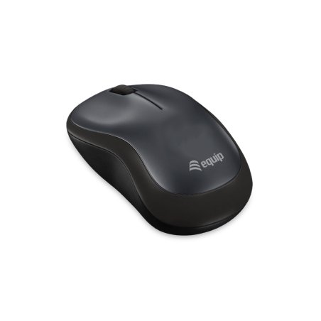 Equip Optische Maus kabellos USB Komfort R L schwarz
