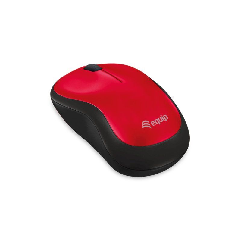 Equip Comfort Wireless Mouse, Red