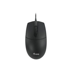 Equip Optische Maus USB-A Silent Rechts-Linkshänder 1.5m sw
