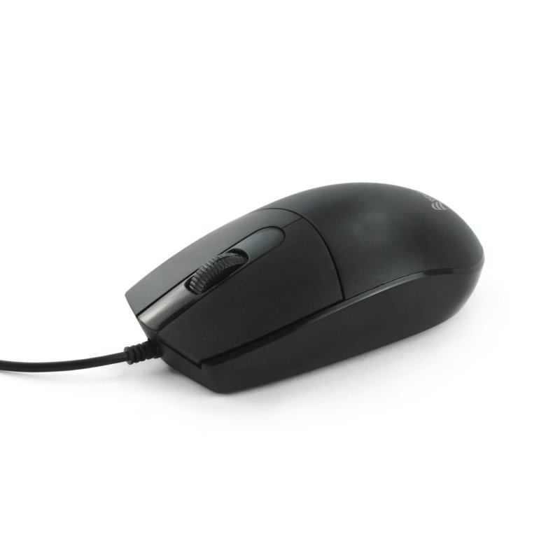 Equip Optische Maus USB-A Silent Rechts-Linkshänder 1.5m sw