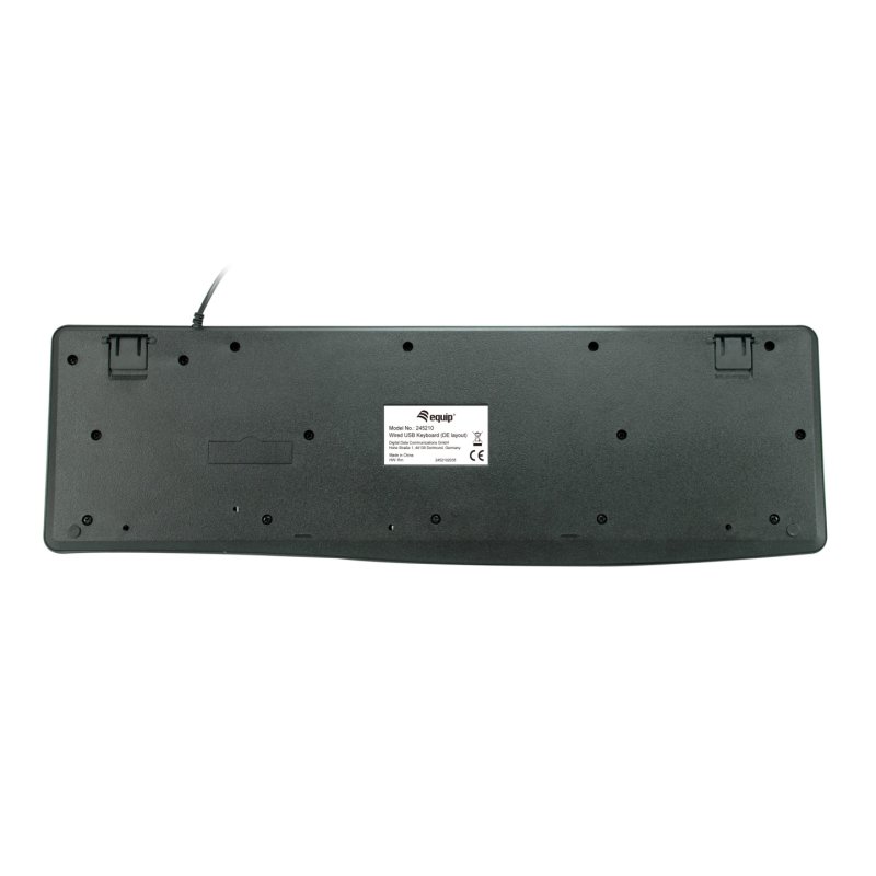 Equip Kabelgebundene USB Keyboard schwarz. deutsch