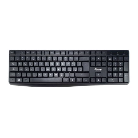 Equip 245213 clavier Bureau USB QWERTY Italien Noir