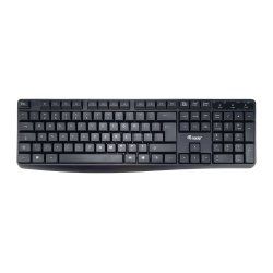 Equip 245215 clavier Bureau USB QWERTY Anglais américain Noir