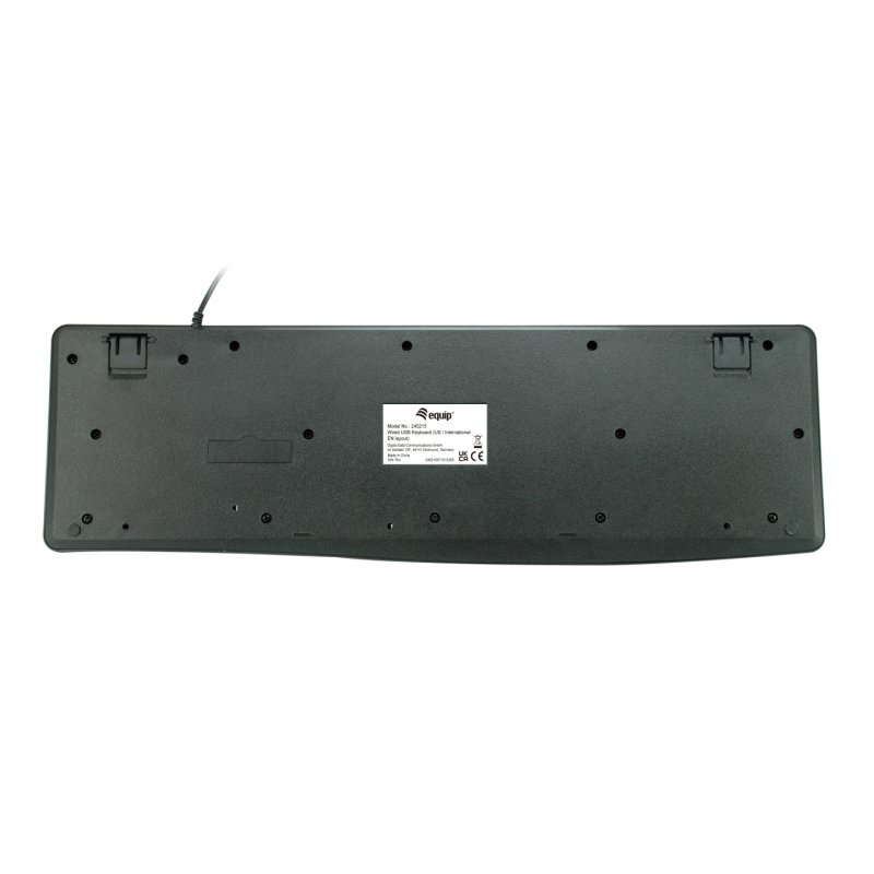 Equip Kabelgebundene USB Keyboard schwarz.US Layout