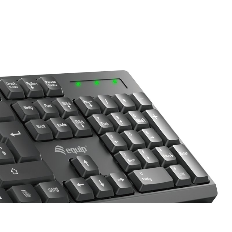Equip Wireless Keyboard & Mouse Set, IT Layout