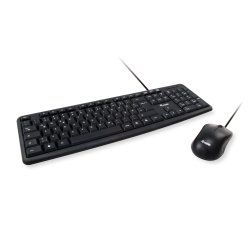 Equip 245202 keyboard Mouse included Office USB QWERTY Portuguese Black