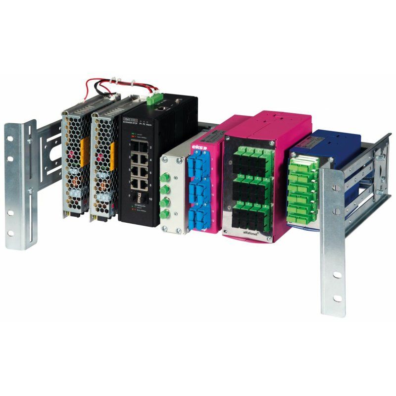 Equip EZR-DIN-4 accessoire de racks Rail d’étagère