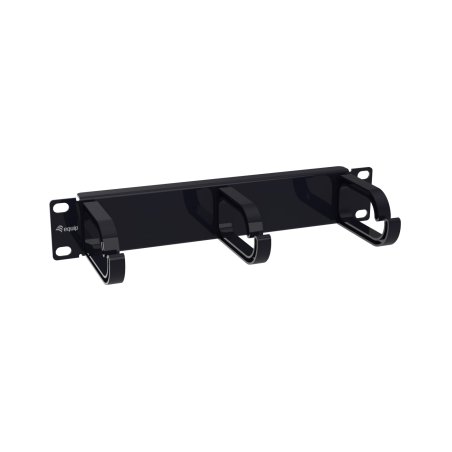 Equip 10" Cable Management Panel, 1U, Black