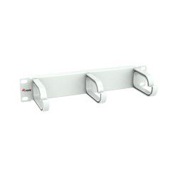 Equip 10" Cable Management Panel, 1U, Light Grey