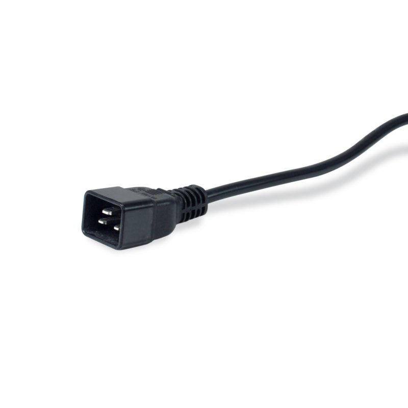 Equip 8-Outlet, 6 x IEC-C13 2X IEC-C19 Power Distribution Unit, on/off switch, Aluminum Shell