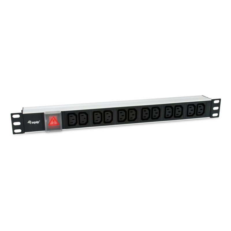 Equip 12-Outlet C13 Power Distribution Unit, on/off switch