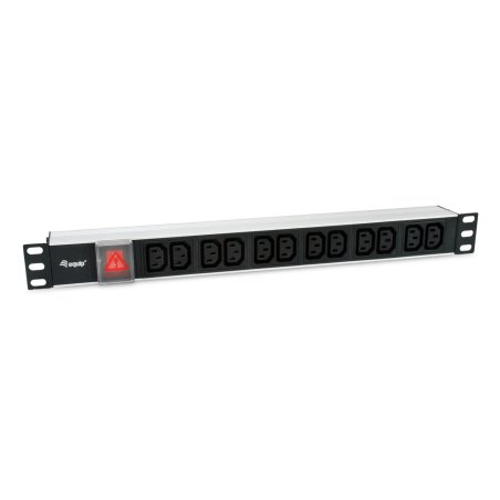 Equip 12-Outlet C13 Power Distribution Unit, on/off switch