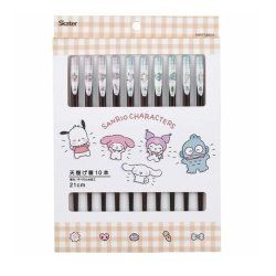 SANRIO - Set de 10 baguettes à collectionner 21cm