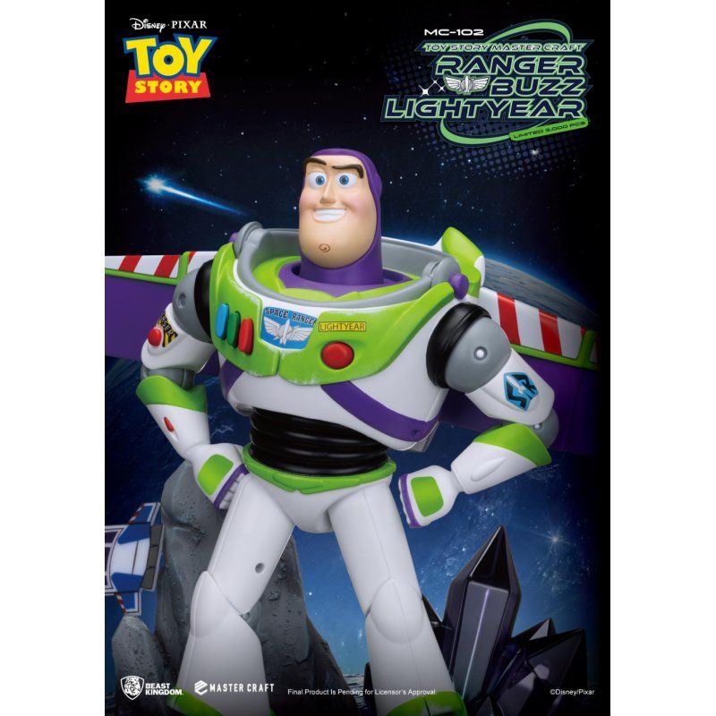 DISNEY - Toy Story Ranger Buzz - Statuette Master Craft 33 cm