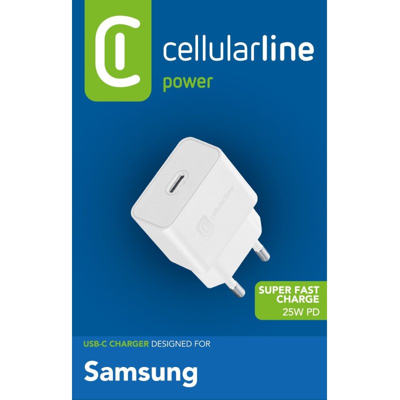 Cellularline Super Fast Charger 25W - Samsung