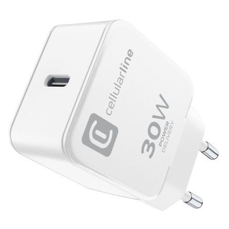 Cellularline USB Typ-C Travel Charger One 30W White