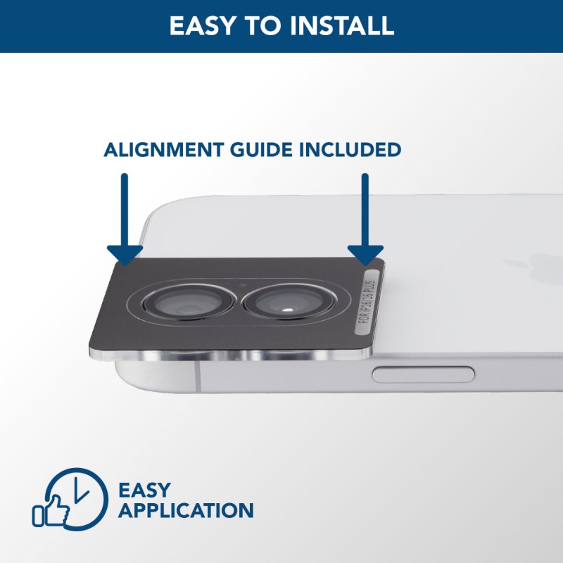Cellularline Camera Lens Protection Ring iPhone 16/Plus Clear