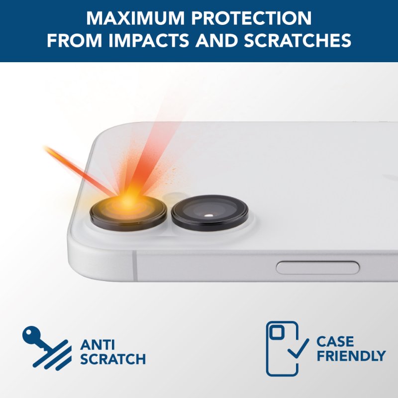 Cellularline 8018080482946 Protecteur d'objectif caméra Apple 1 pièce(s)