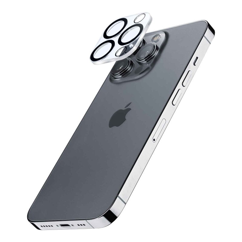 Cellularline Camera Lens Protection iPhone 16 Pro / Max Clear