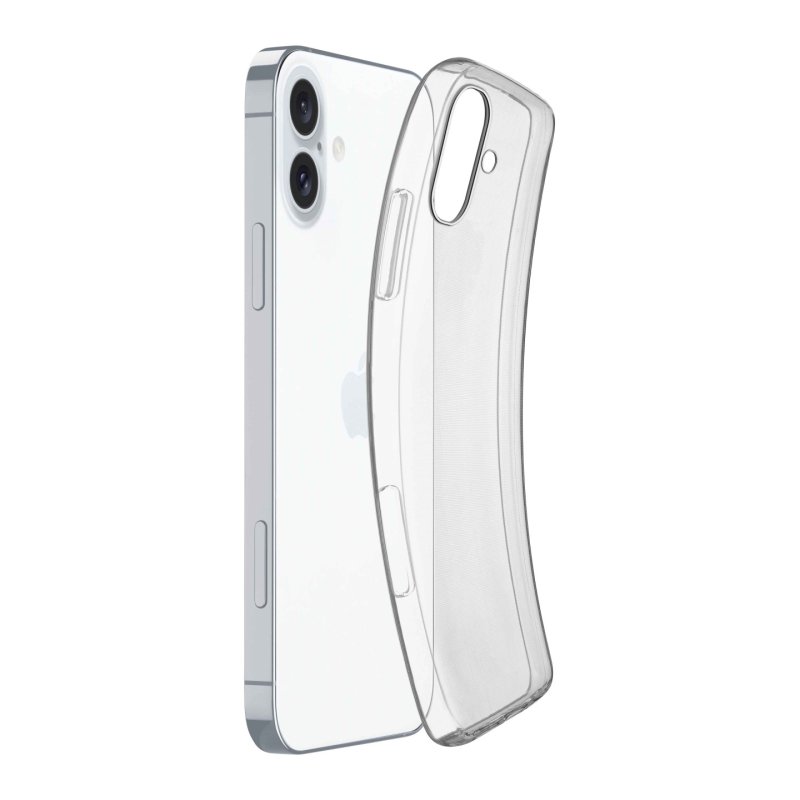 Cellularline Fine Case iPhone 16 Clear