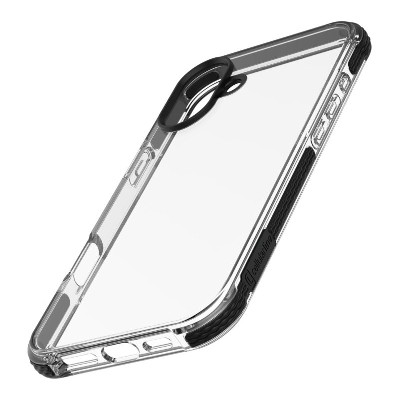 Cellularline Strong Guard Case iPhone 16 Plus Clear