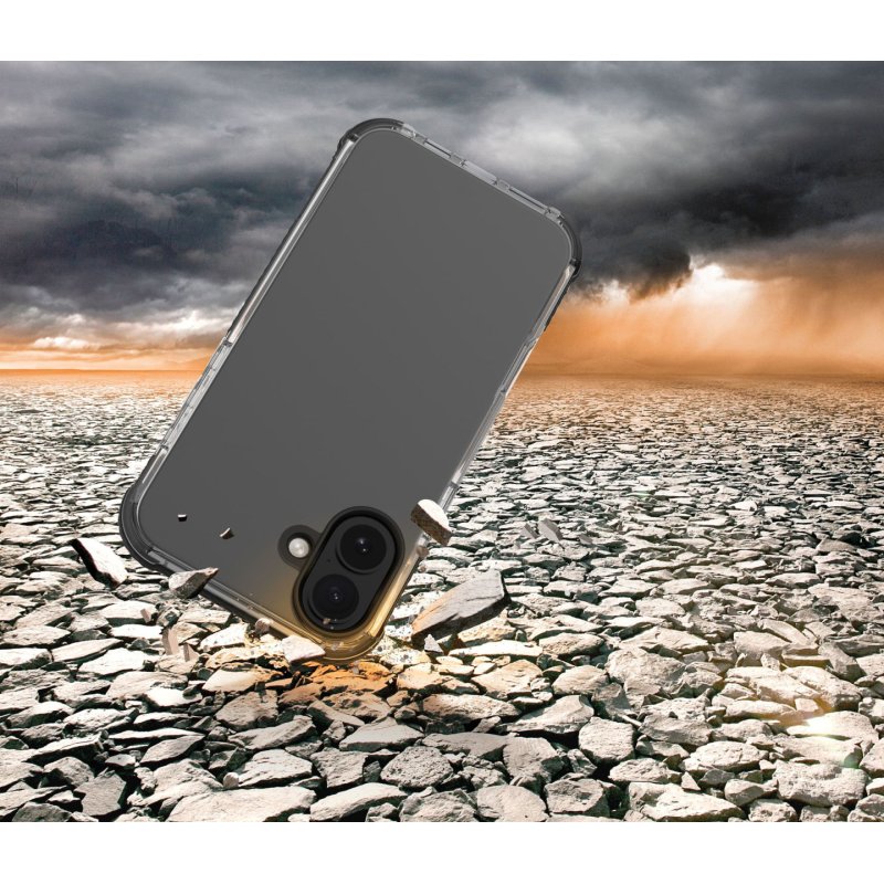 Cellularline Tetra Force Strong Guard - iPhone 16 Plus Ultra-protective, anti-shock flexible case with integrated